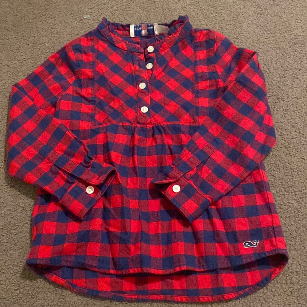 Little Girls Vineyard Vines size 3 peplum top